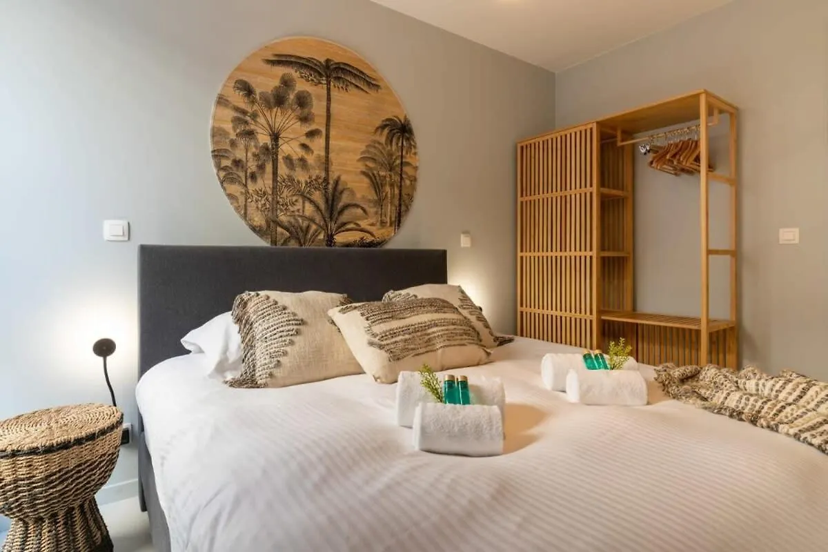 公寓 Huswell - Queen At Sea: Modern 2 Bedroom Apartement 奥斯滕德