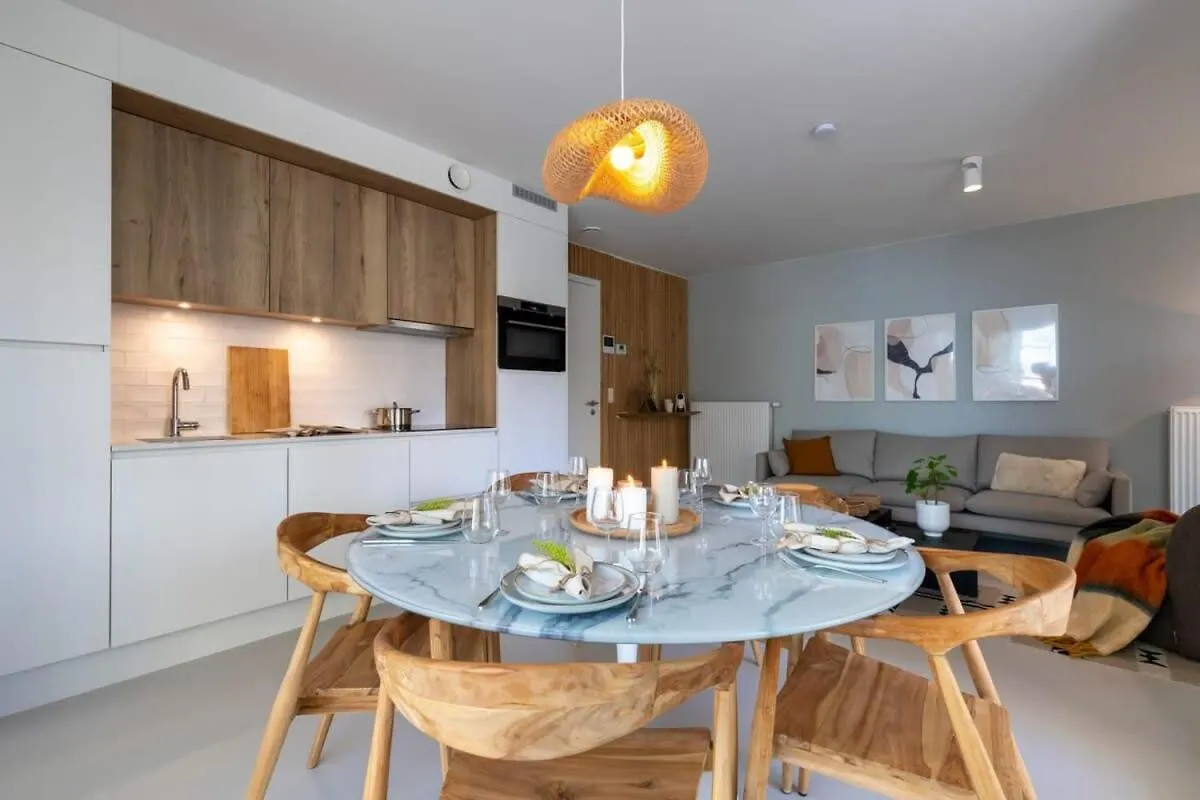 Huswell - Queen At Sea: Modern 2 Bedroom Apartement 奥斯滕德 0*,